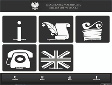 Tablet Screenshot of notariusz-wysocki.pl